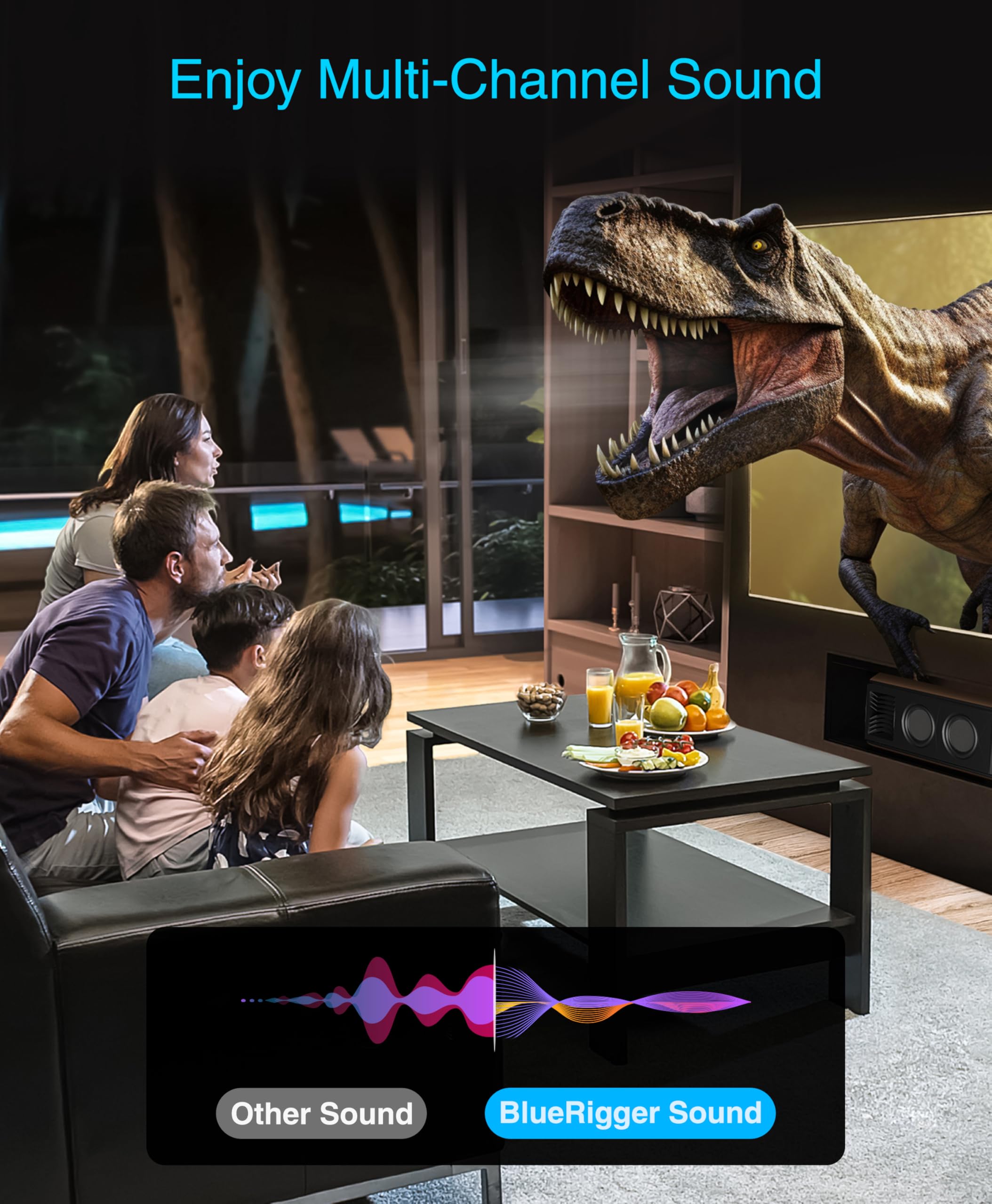 BlueRigger Cavo audio ottico digitale Toslink (100 m, cavo in fibra ottica, classe CL3 a parete, placcato oro 24 k), compatibile con Home Theatre, Sound Bar, TV, Xbox, Playstation PS5/PS4