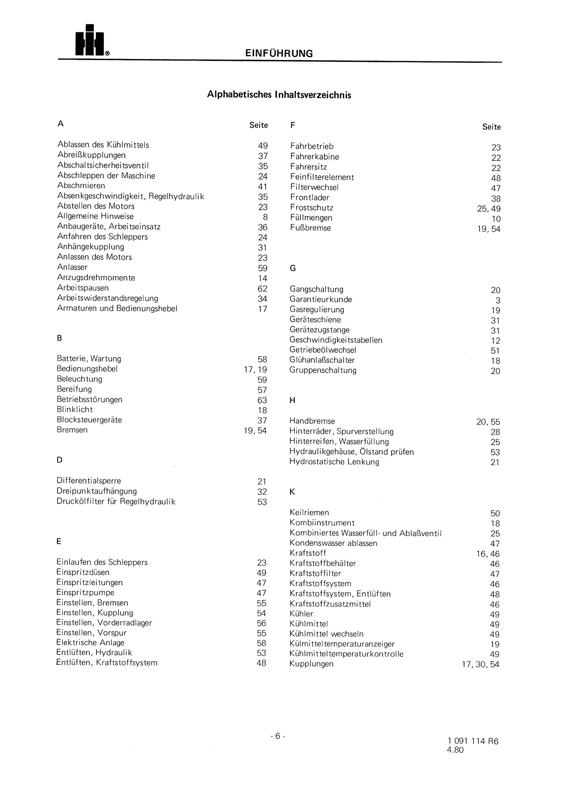 Ihc Spurstange 433 533 633 733 In Rheinland-Pfalz - Wallhalben - Foto 9