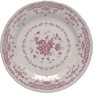 Bitossi Home BID2 Set de 6 Platos para Fruta, Línea Rose, Pink