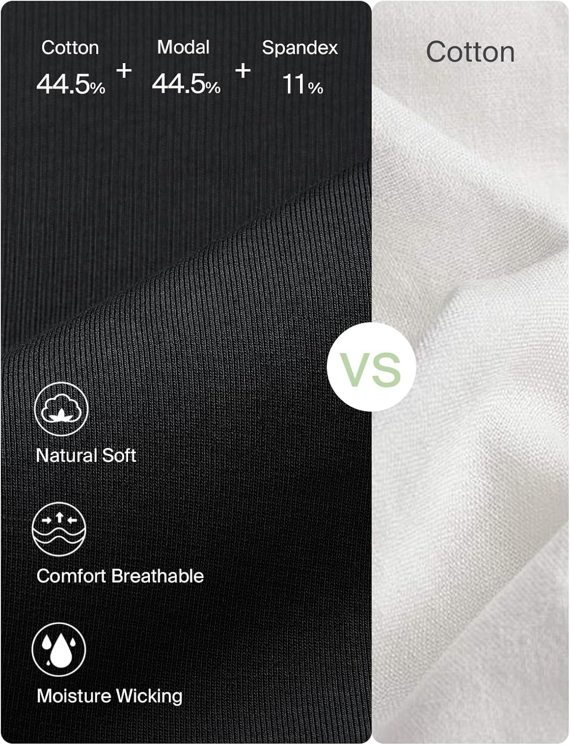 Men's Underwear Boxer Briefs 3 Pack, Soft Breathable Underwear with ComfortFlex Waistband, Moisture Wicking, 5'' - Image 8