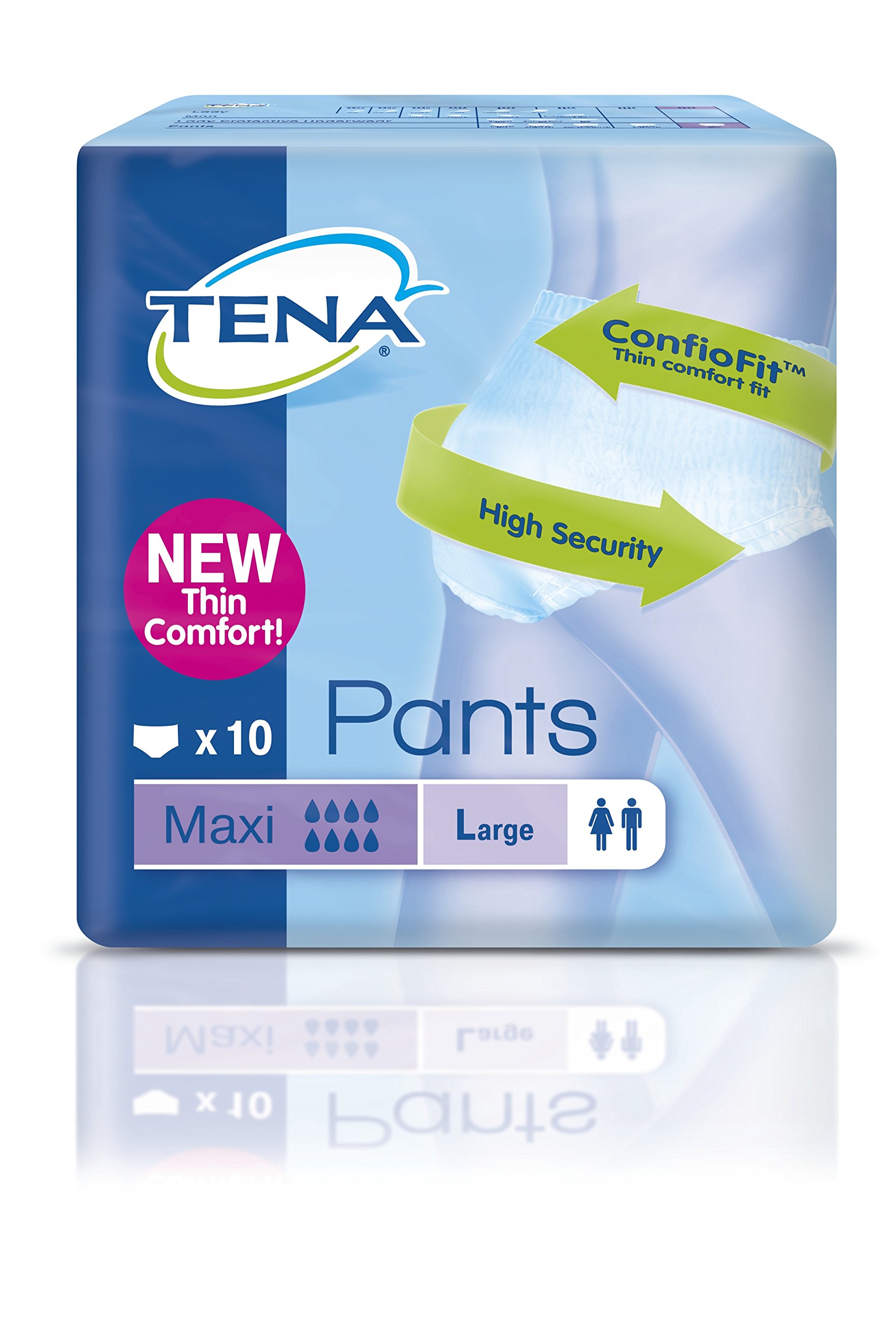 40 Tena Large Maxi Pull up Pants 