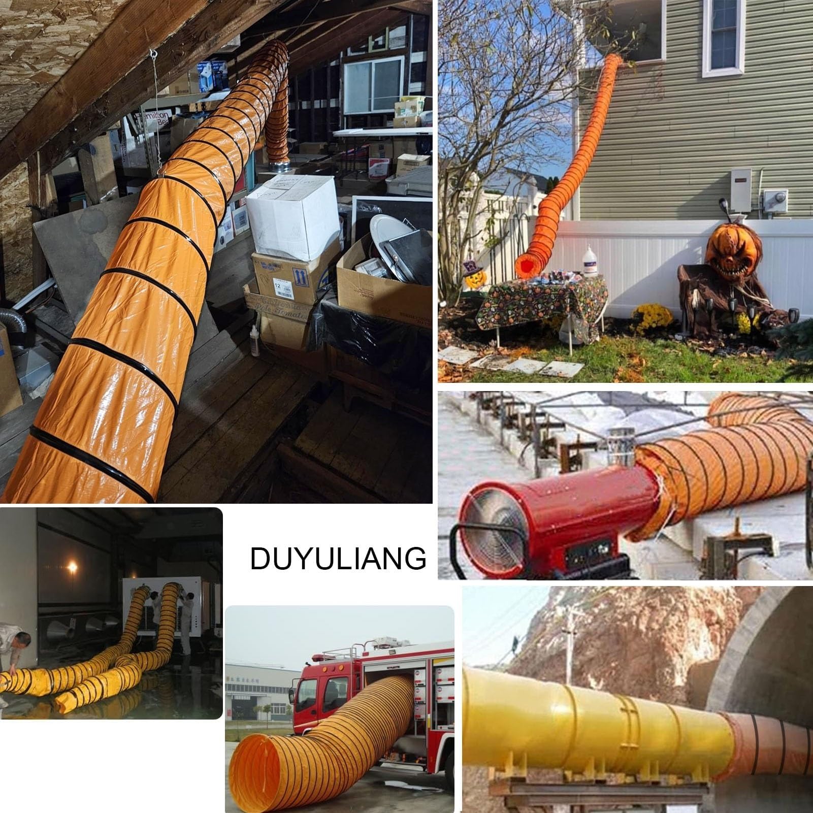 Manguera de conducto flexible PVC