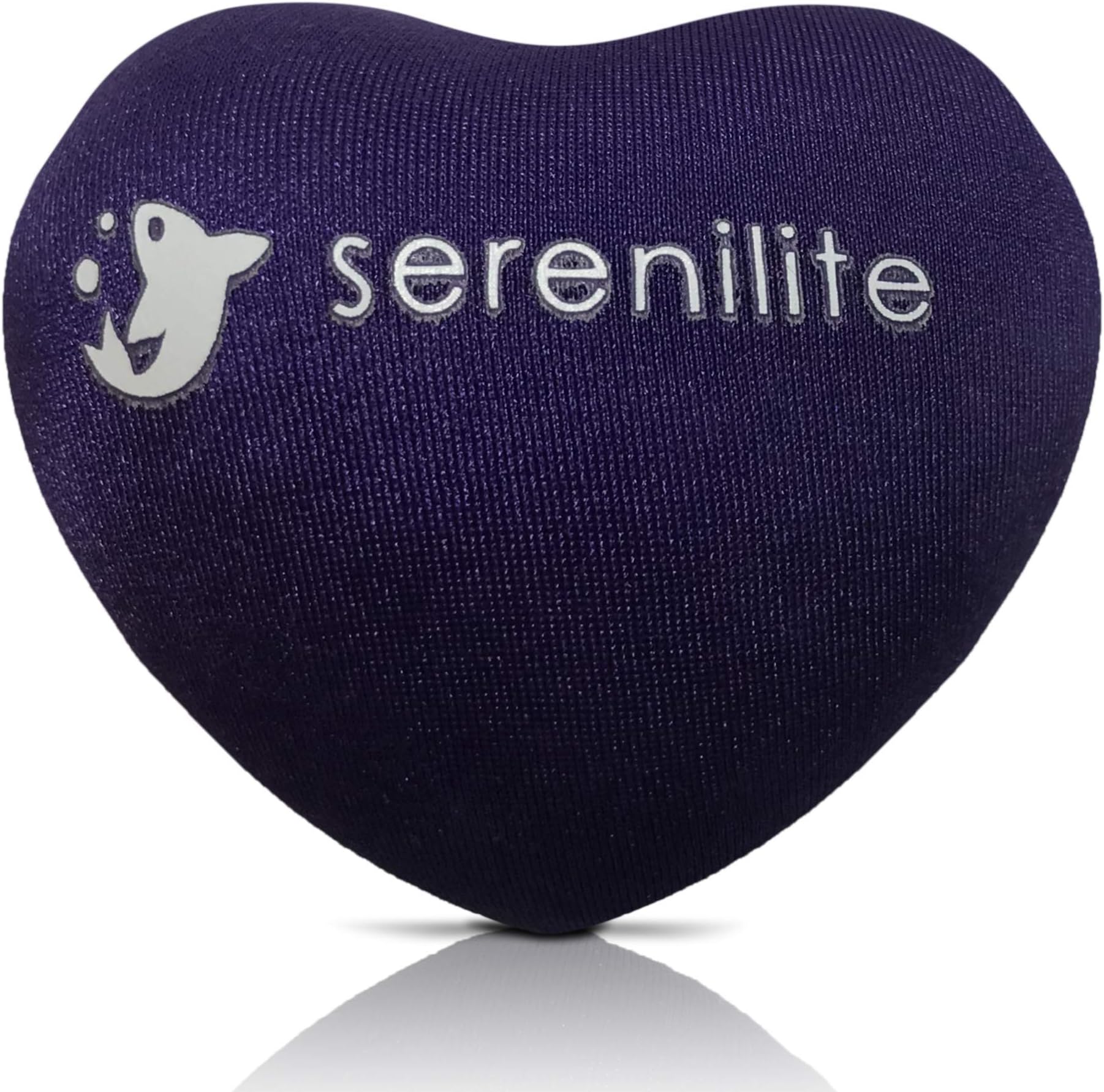 Serenilite Hand Therapy Stress Ball - Optimal Stress Relief - Great for Hand Exercises and Strengthening (Purple)