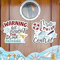 Vista 6 de Geiserailie 5 piezas de decoración magnética para puerta de crucero, imanes grandes para puerta de crucero, imanes de pared de yate, decoración