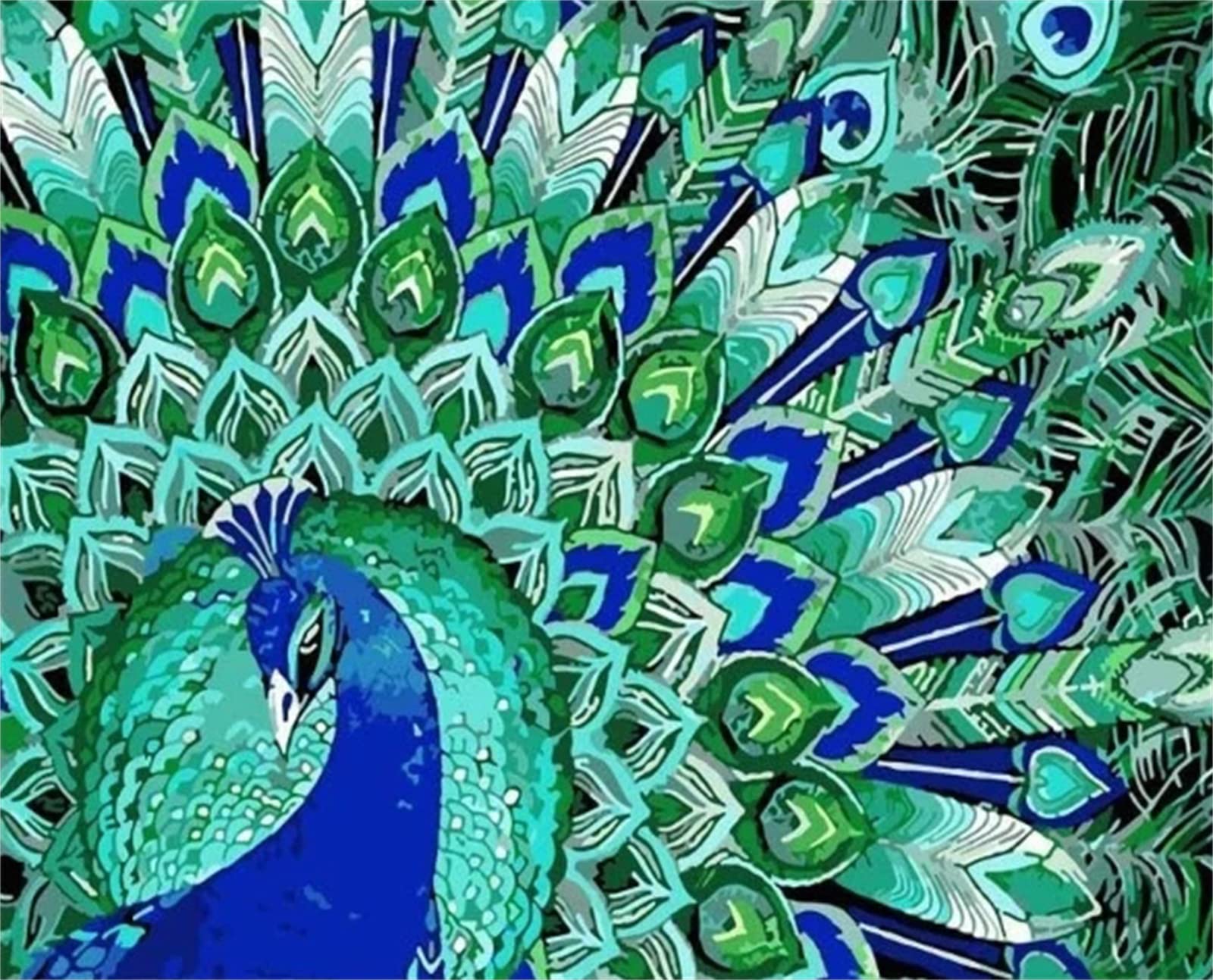 Diamond Painting abstrakcyjny paw, pełne wiertło 5D "zrób to sam", obraz diamentowy dla dorosłych i dzieci, kryształowy stras, haft krzyżykowy, mozaika, obraz do domu, na ścianę, 90 x 120 cm