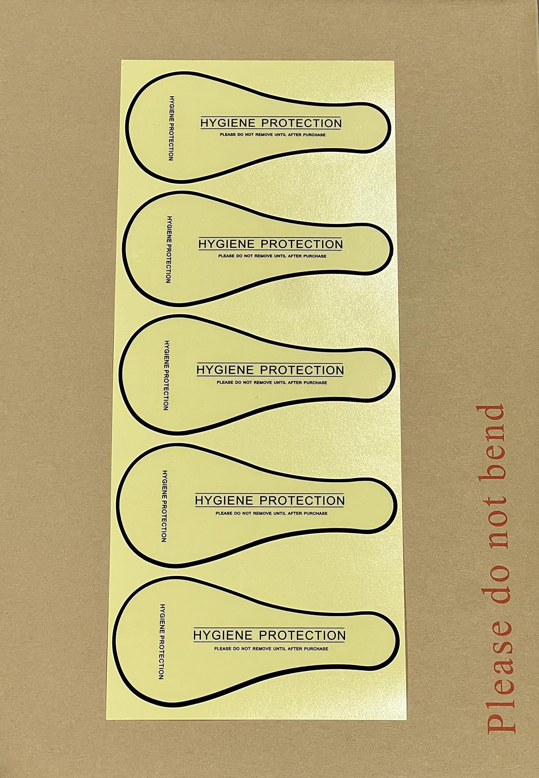 - Adhesive Protective Hygiene Try On Thong/String Stickers/Labels for Swimsuits, Swimwear and Lingerie Panty Liner/Barrier (100 Thong, Standard)