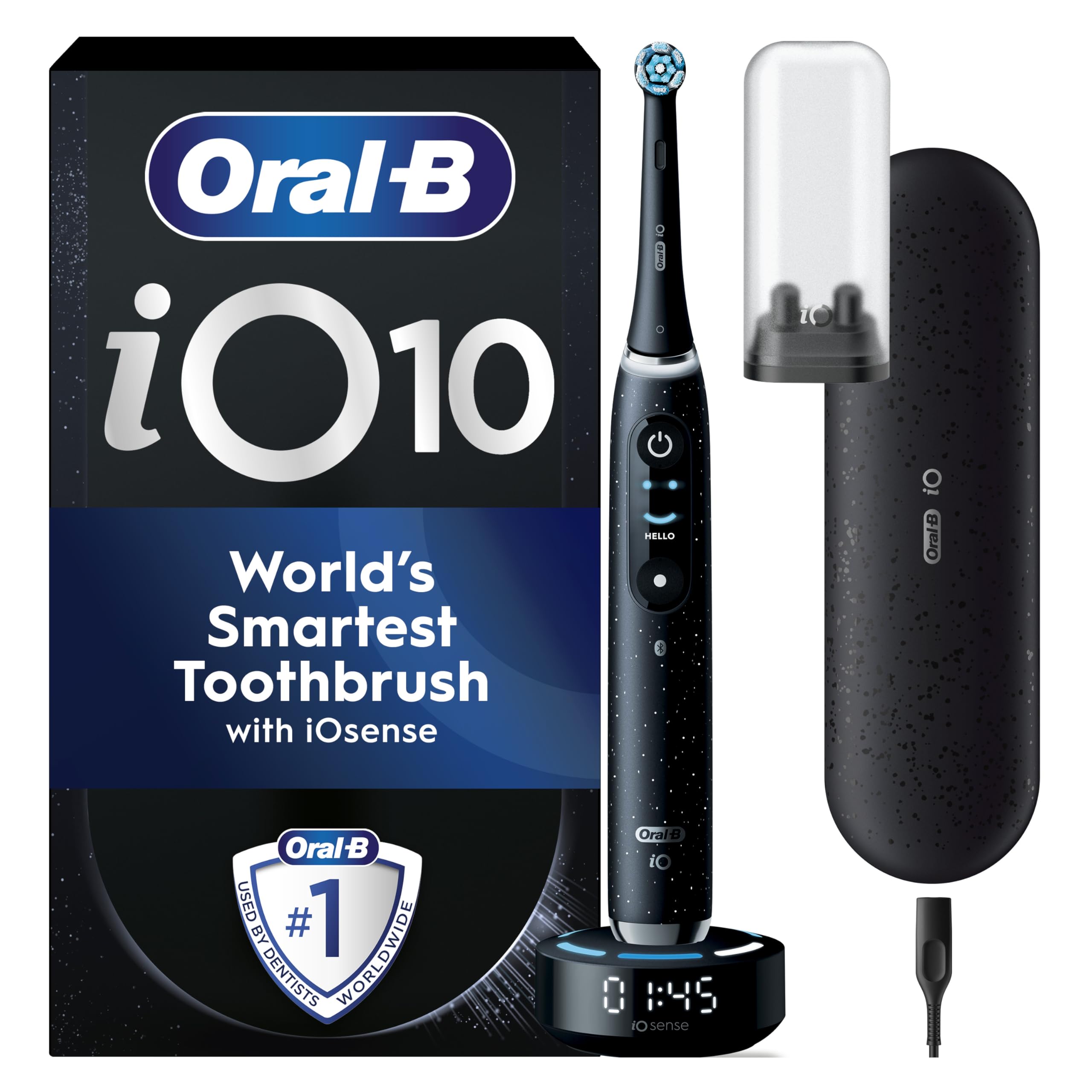 Oral-B iO10 Cosmic Black Special Edition, One Colour, Women