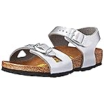 Birkenstock Rio Sandal (Toddler/Little Kid/Big Kid),Silver,28 EU (10-10.5 N US Little Kid)