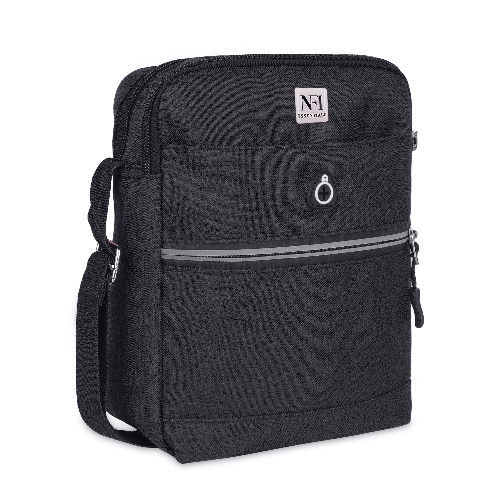 nfi essentials Small Unisex Sling Bag Cross Body Bag for Travelling, Business Messenger Bag Travelling Bag one Side shoulder Bag-picture-11