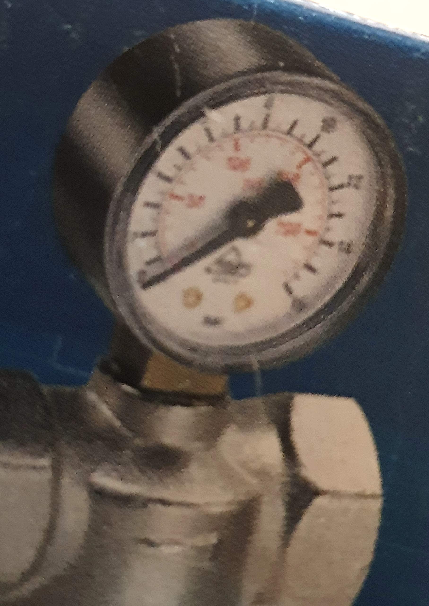 RBM Wasserfilter selbstreinigend 1" PN 16 MS 58 Artikel-Nr. 01260610 mit Messanzeige