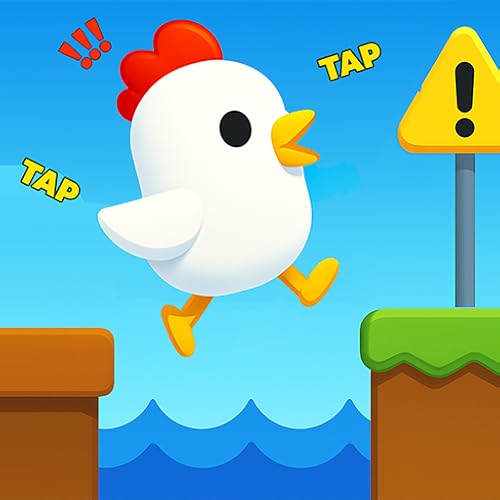Tik Tap Brain Puzzle: Tapping Master, Chicken Scream Relaxing Viral Mini Games Challenge