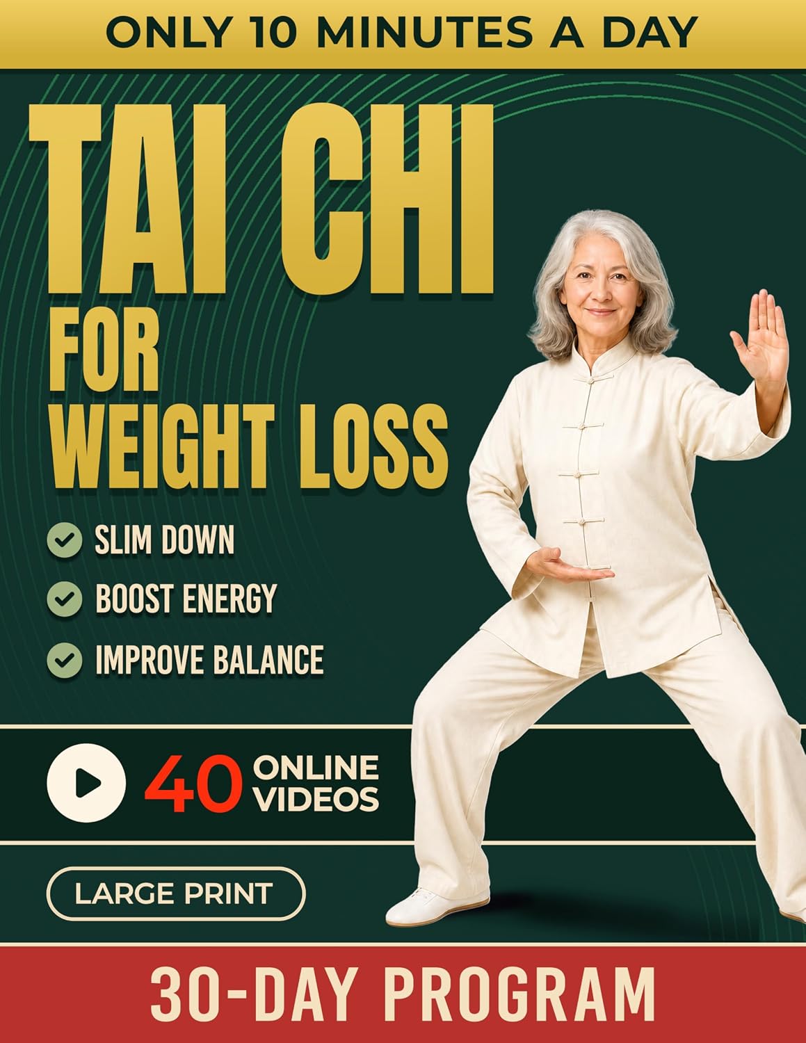 Tai Chi for Weight Loss: Simple Illustrated Routines to Burn Fat, Improve Balance, Reduce Stress, Boost Energy and Help You Feel Stronger and More Confident—No ... Required (Everyday Tai Chi Series)