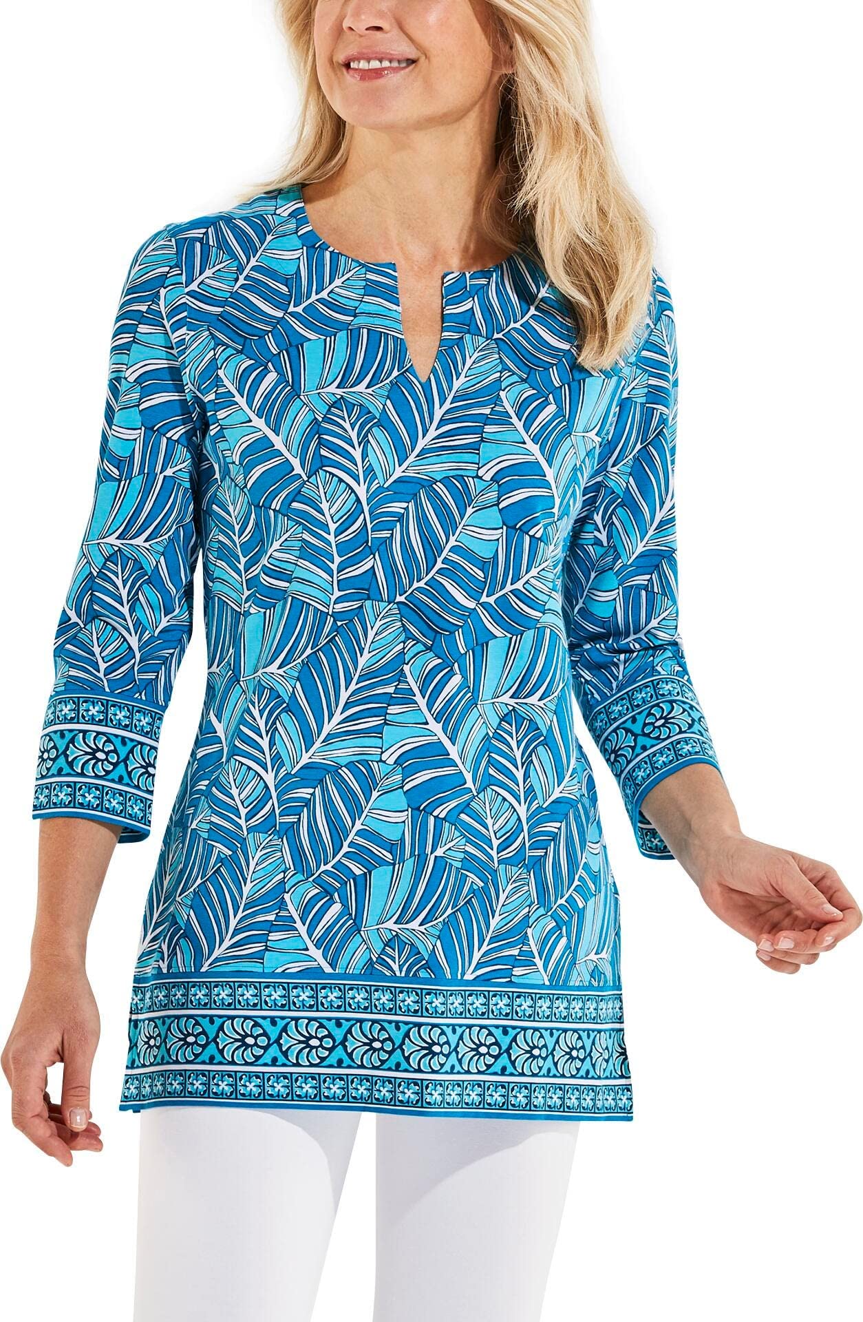 UPF 50+ Women's St. Lucia Tunic Top - Sun Protective