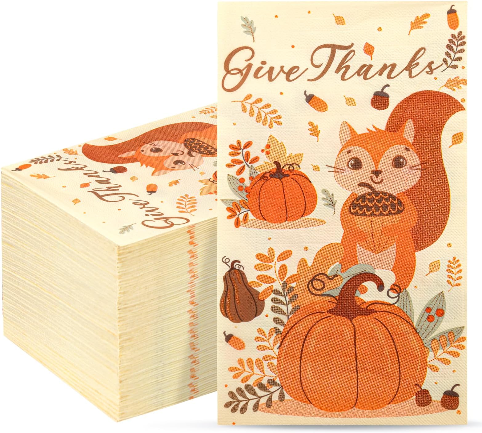 IHR Ideal Home Range Halloween Dinner Napkins - 16 Count 3-Ply Paper Guest Towels 8.5x4.5