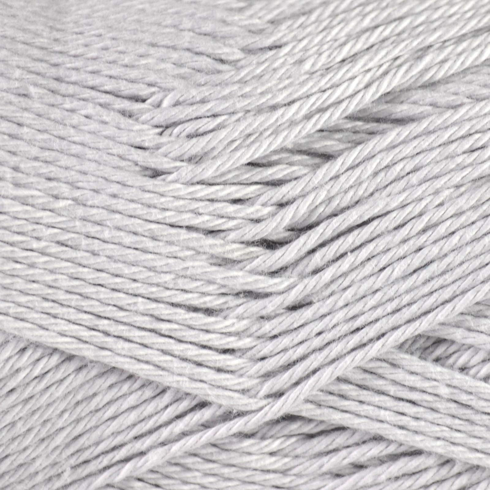 James C Brett It’s Pure Cotton Knitting Crochet Yarn  - 5x100g Balls - Silver