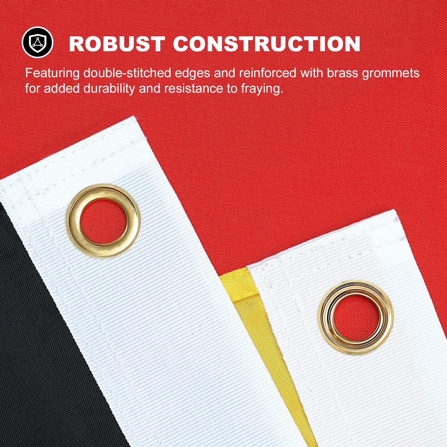 COCOSY 2 Pack Flags -3 x 5 Ft / 90 x 150 cm 100% Polyester Flag with Brass Eyelets - Image 3