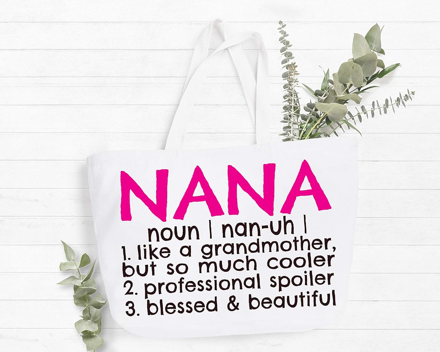 COCOVICI Nana Tote Bag - Christmas Gifts & Beach Bag - Image 5