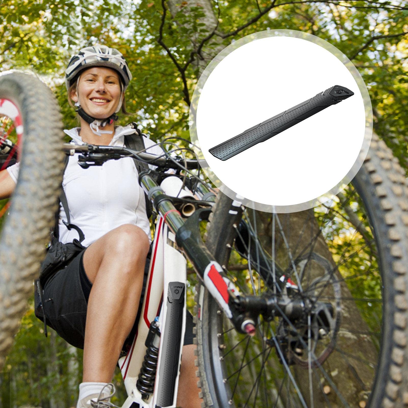 Autocollant De Protection De Cadre Vélo - Antichoc, Anti-rayure (vélos