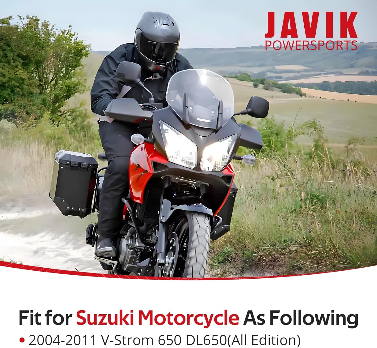 JAVIK Hand Guard Set for Suzuki V-Strom 650 DL650 2004-2011 O.E.M# 57300-27826-291