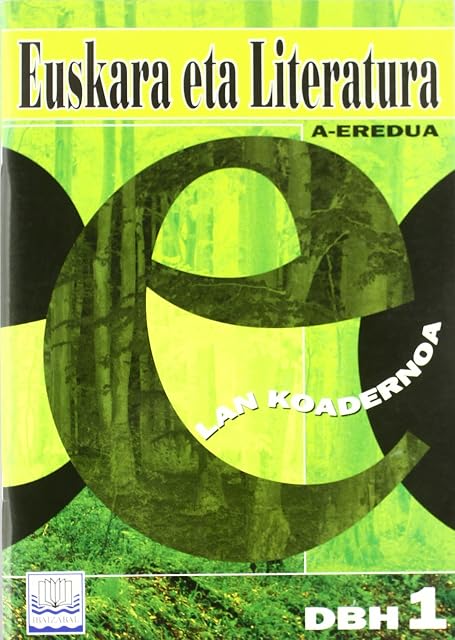 Portada de Euskara Eta Literatura Lan Koadernoa Dbh 1