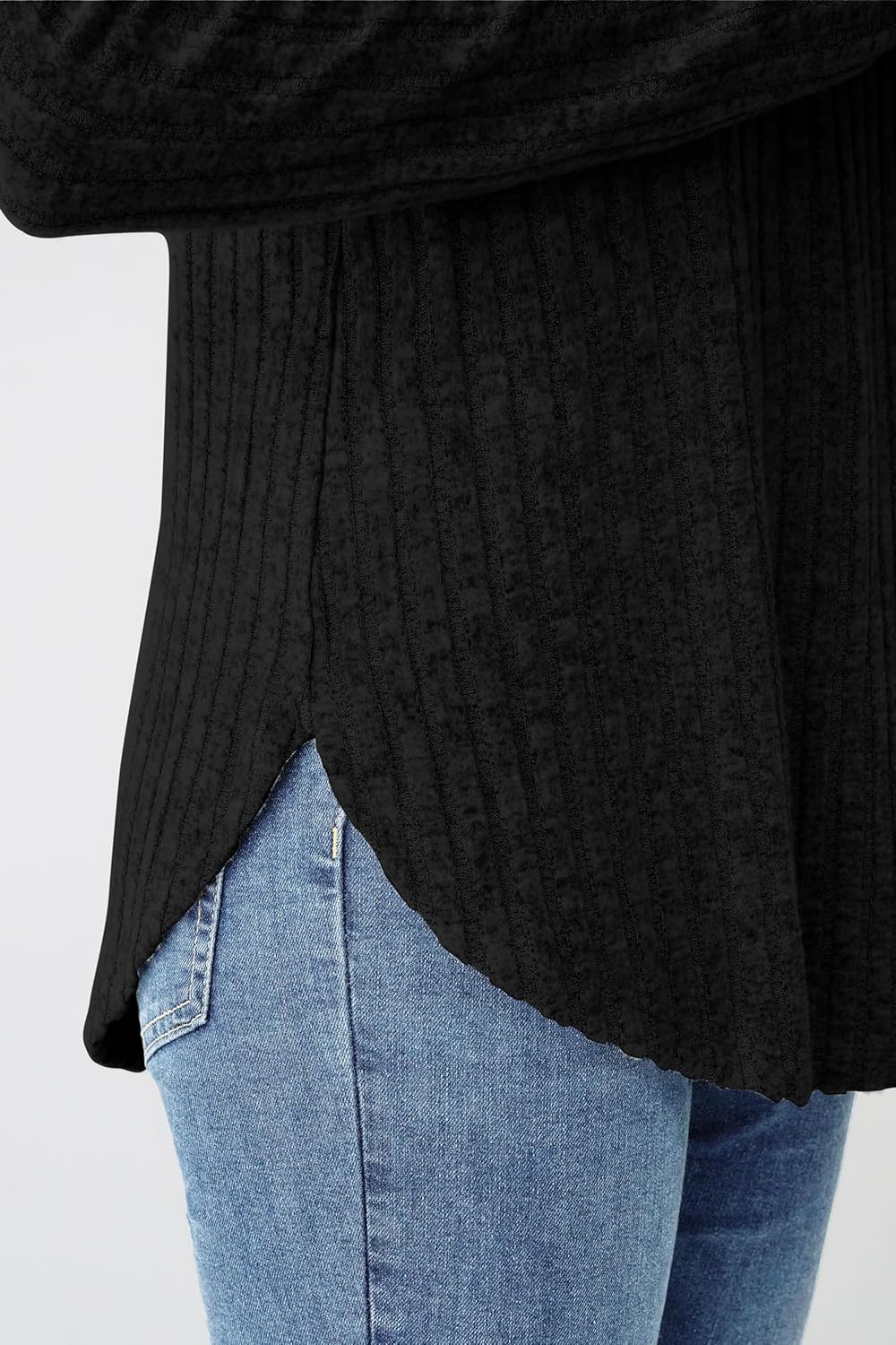 NORACORA Long Sleeve Shirts for Women Crew Neck Tunic Tops Loose Fit Lightweight Pullover Sweaters Trendy 2025 - Image 5