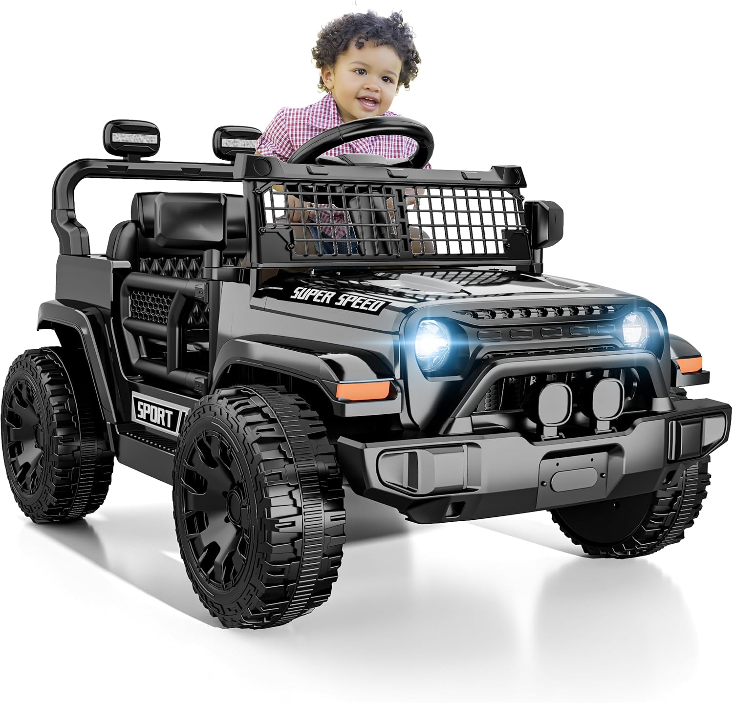 12V Ride on Car with Parent Remote Control