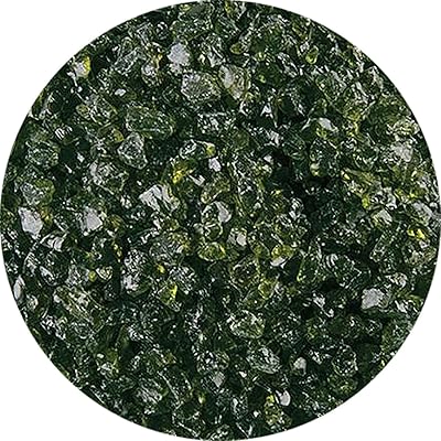 5 Oz Lily Pad Green Transparent Coarse Frit - 90 Coe