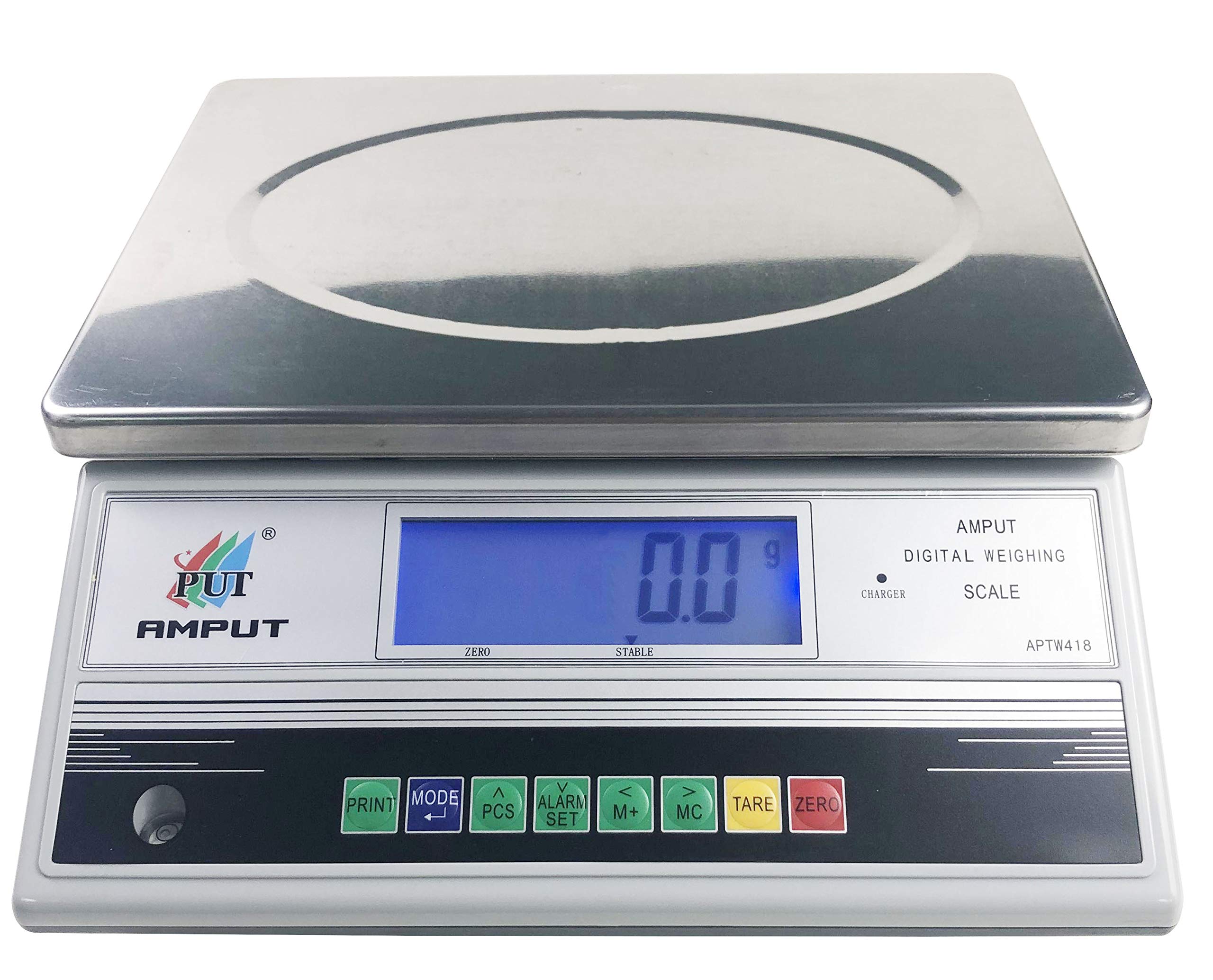 CGOLDENWALL Präzisionswaage mit digitaler Analysewaage für Labor, Labor, industrielle Waage und Zählwaage mit Datenausgabeport (3 kg/0,1 g)