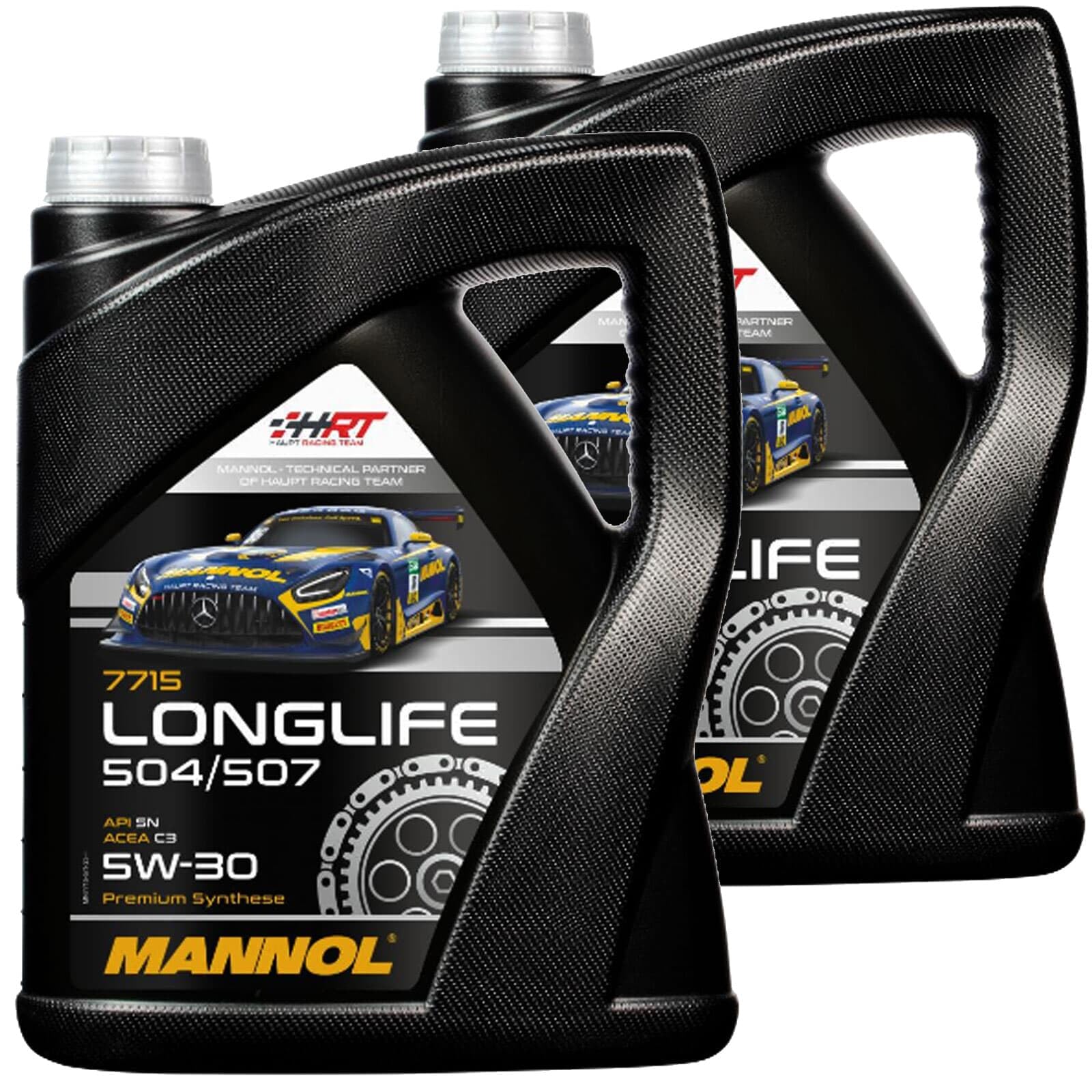 2 X 5 (10 LITER), MANNOL 7715 5W-30 LONGLIFE FREIGABE 504 507 229.51 MOTORÖL