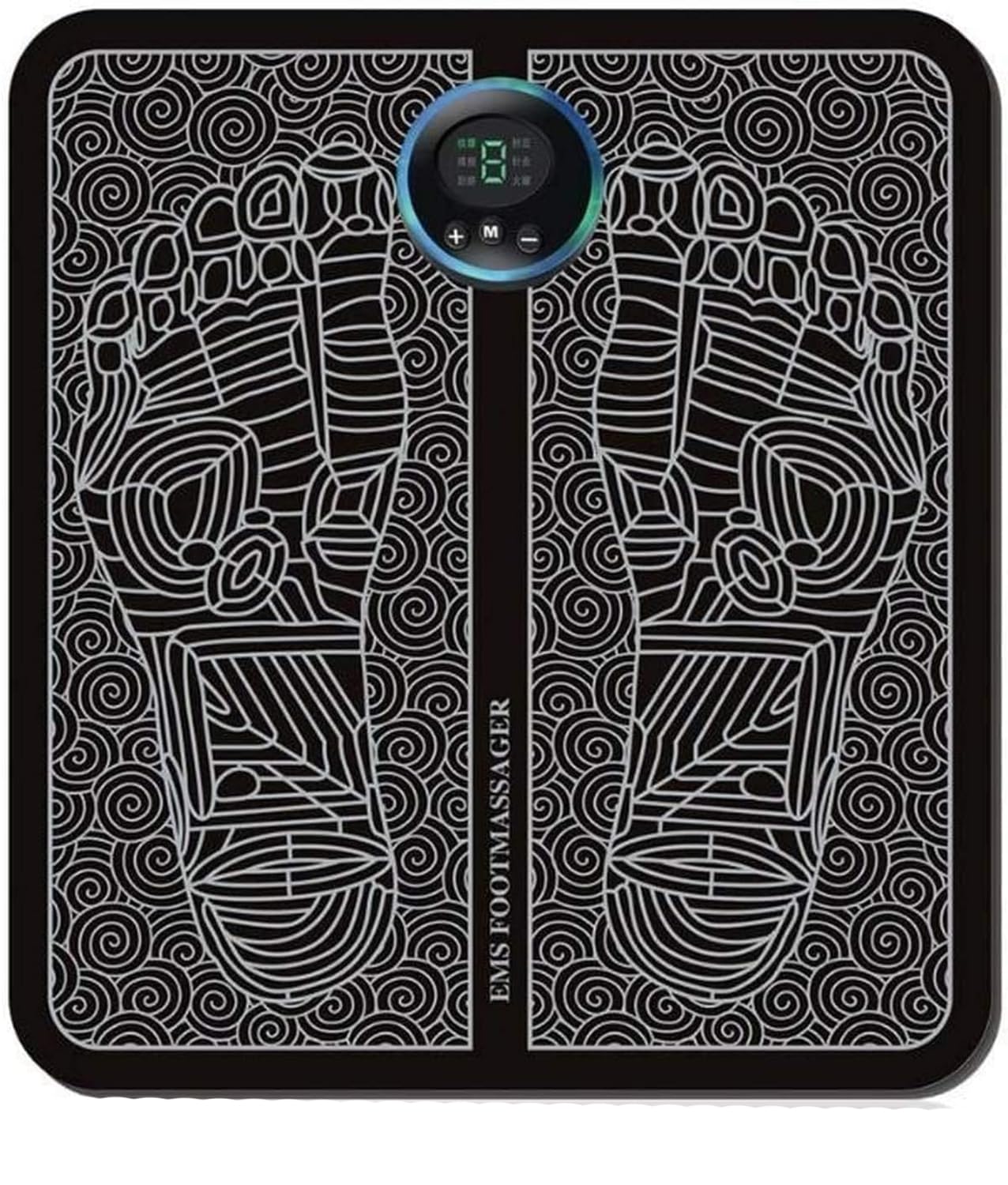 Virtual World Simulated Massage Therapy for Foot and More - Rechargeable EMS Muscle Stimulator Ma