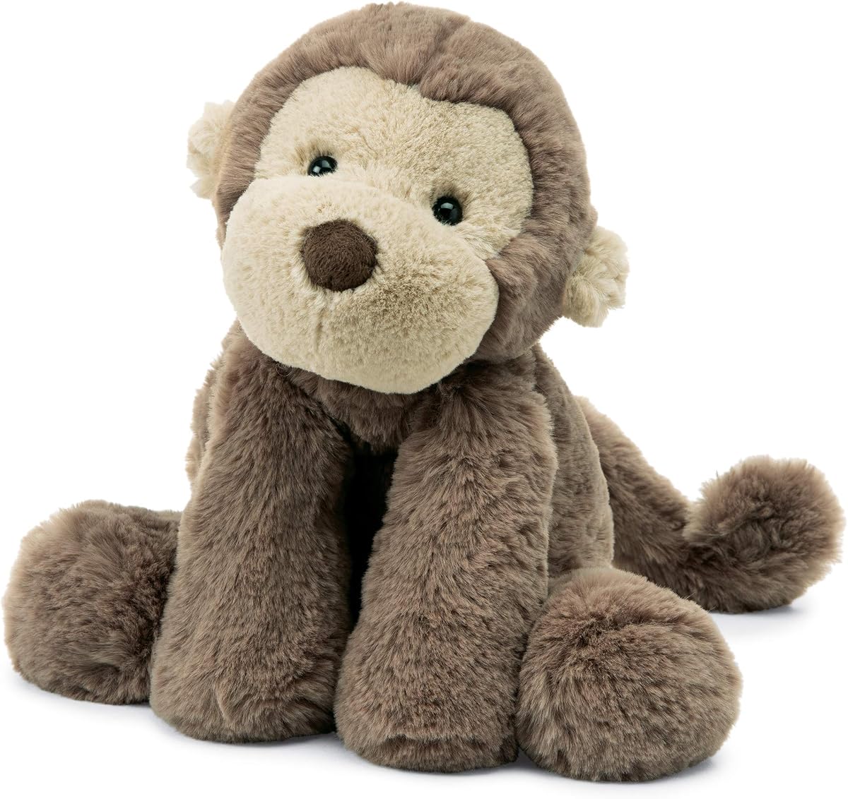 Smudge Monkey Stuffed Animal, Medium 14 inches - Monkey Plush Toy - Classic Children's Gift