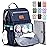 PILLANI Baby Diaper Bag Backpack - Large Bag for Boys & Girls, Waterproof Diaper Backpack - Travel Diaper Bags w/Changing Pad, Baby Registry Search & Shower Gifts - Essentials Must Haves Newborn Stuff