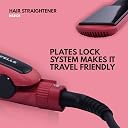 Havells HS4121 Wide Plate Hair Straightener | 5 temperature settings | Digital Display | Instant Heating Technology| For all hair types| Worldwide Voltage Compatible| 2 Year Brand Guarantee gallery image