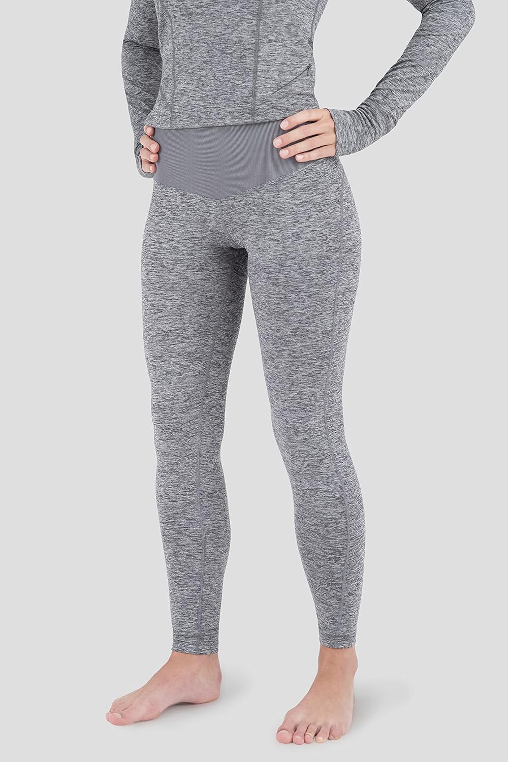 Terramar Women's Cloud Nine 4-way Stretch Brushed Tight