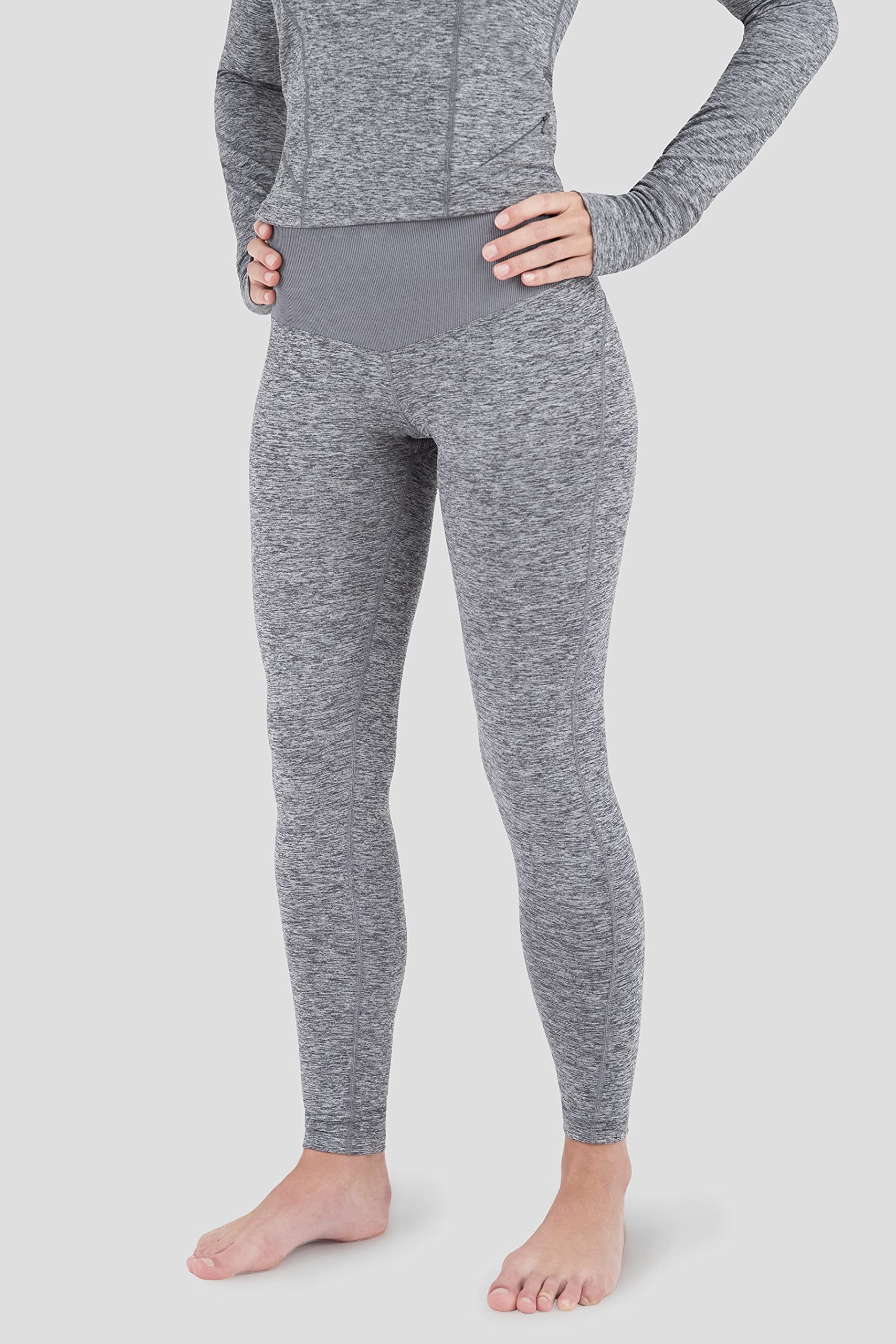 Terramar Women's Cloud Nine 4-way Stretch Brushed Tight