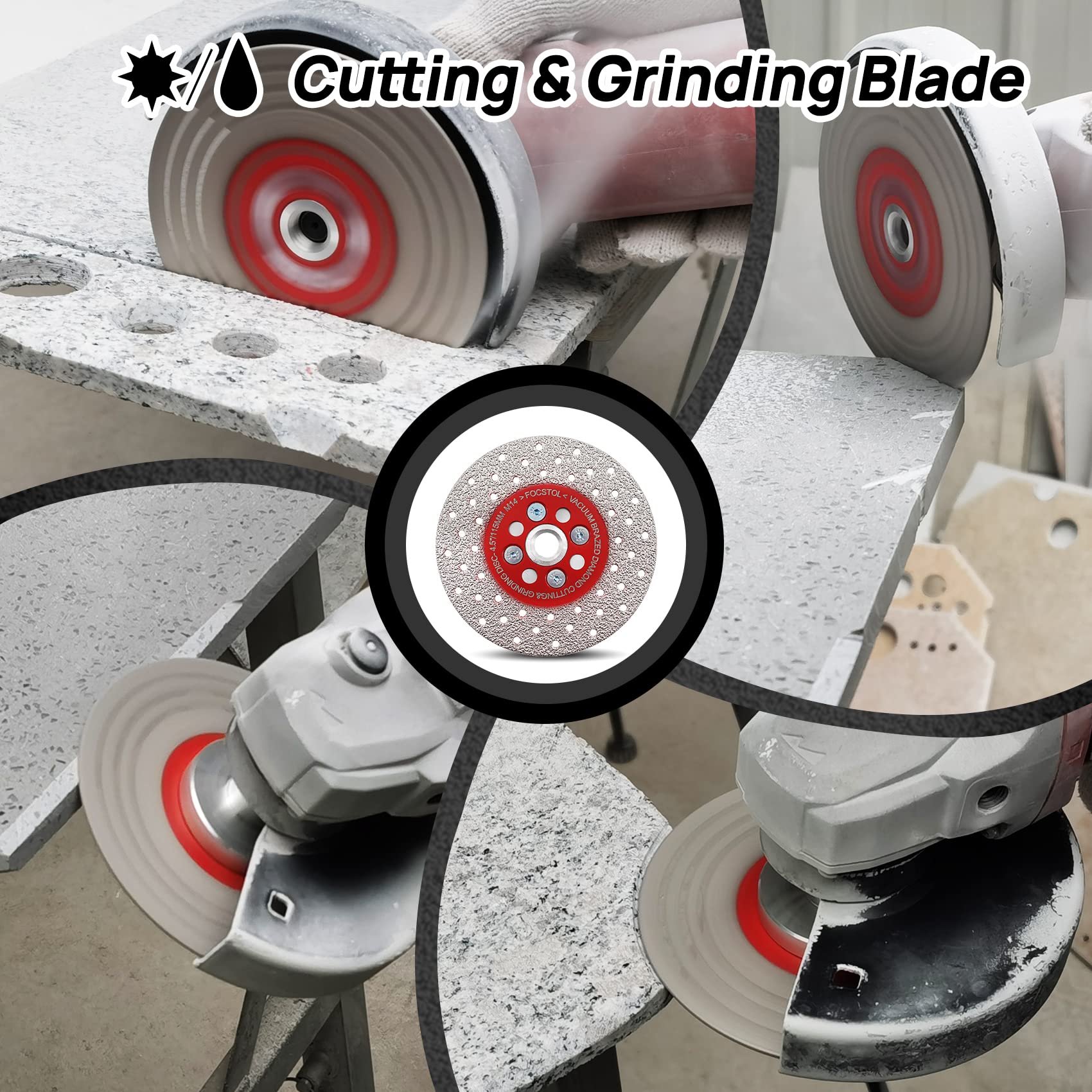 FOCSTOL Diamond Cutting Grinding Disc 115mm - Image 4