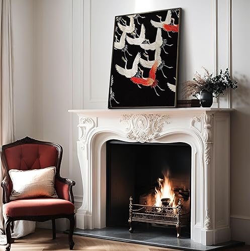 Miniatura 33 de Poster Master Póster vintage de flamenco americano, estampado retro de flamenco rosa, arte de pájaro, regalo para él, ella, amante de los animales,