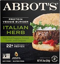 Abbot’s High-Protein Veggie Burger, Italian Herb