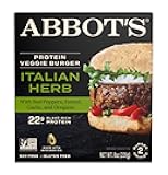 Abbot's, Veggie Burger Italian Herb, 8 Ounce