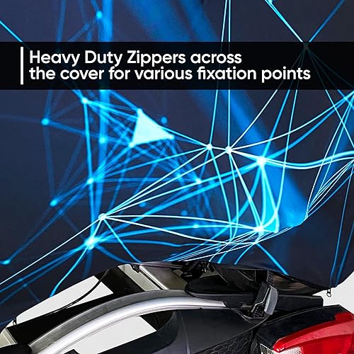 Miniatura 5 de VELOSOCK - Funda completa para bicicleta (rayocarretera)  Mantiene suelos y autos libres de suciedad, se adapta al 99% de las bicicletas de