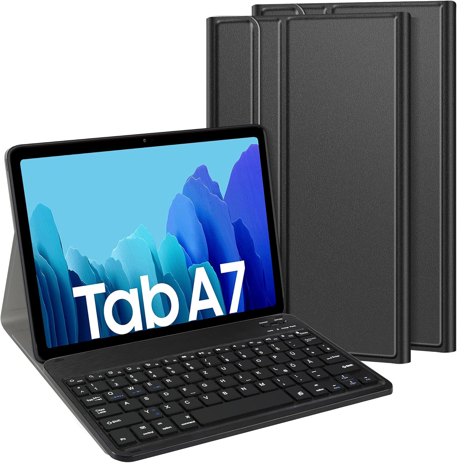 Samsung Galaxy Tab A7 Lite Tastatur TASTATUR für Samsung Galaxy Tab A7 Tastatur, Bluetooth Abnehmbarer