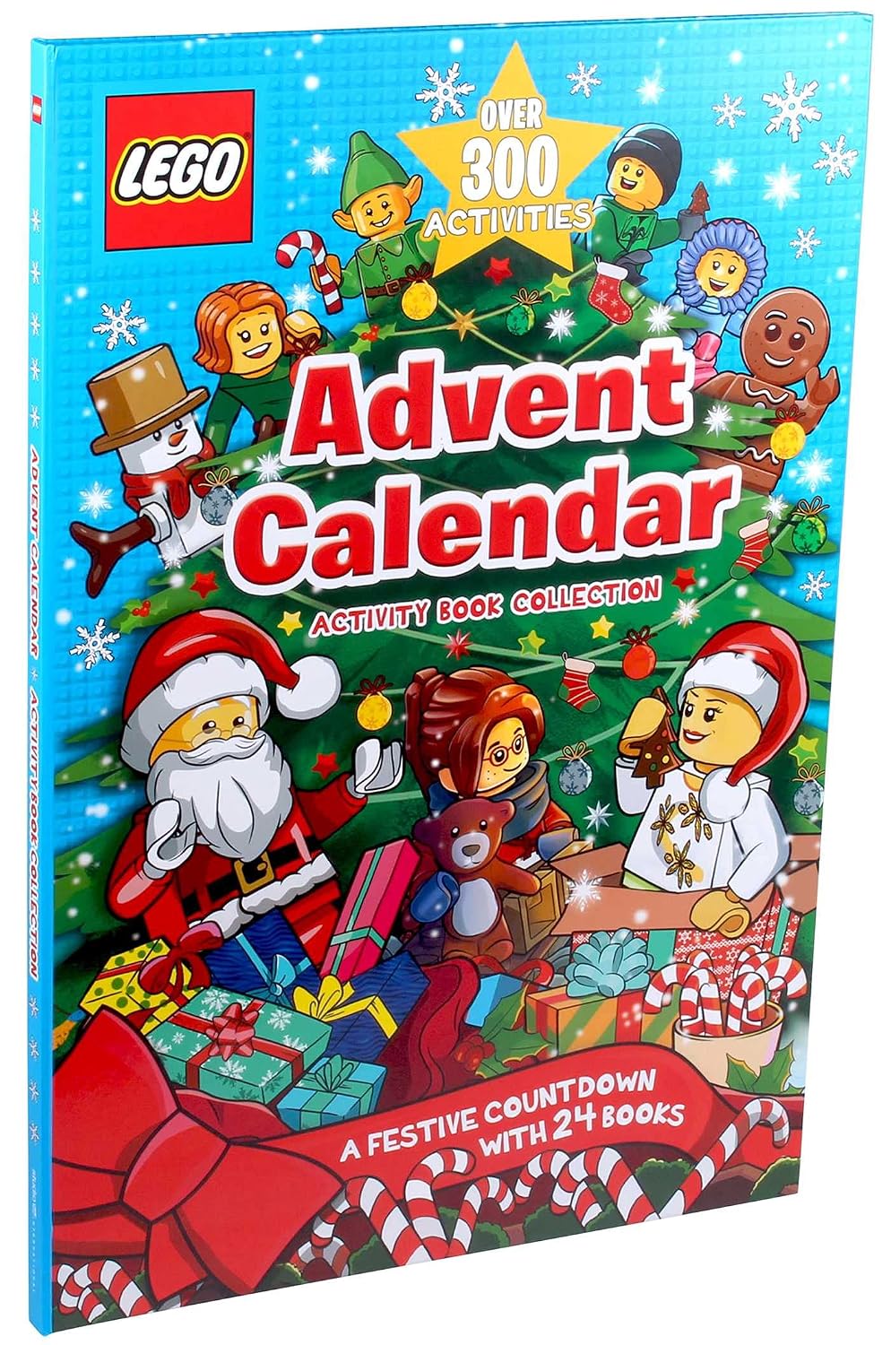 LEGO Books Advent Calendar: A Festive Countdown with 24 LEGO Activity Books      Hardcover – Advent Calendar, October 5, 2021