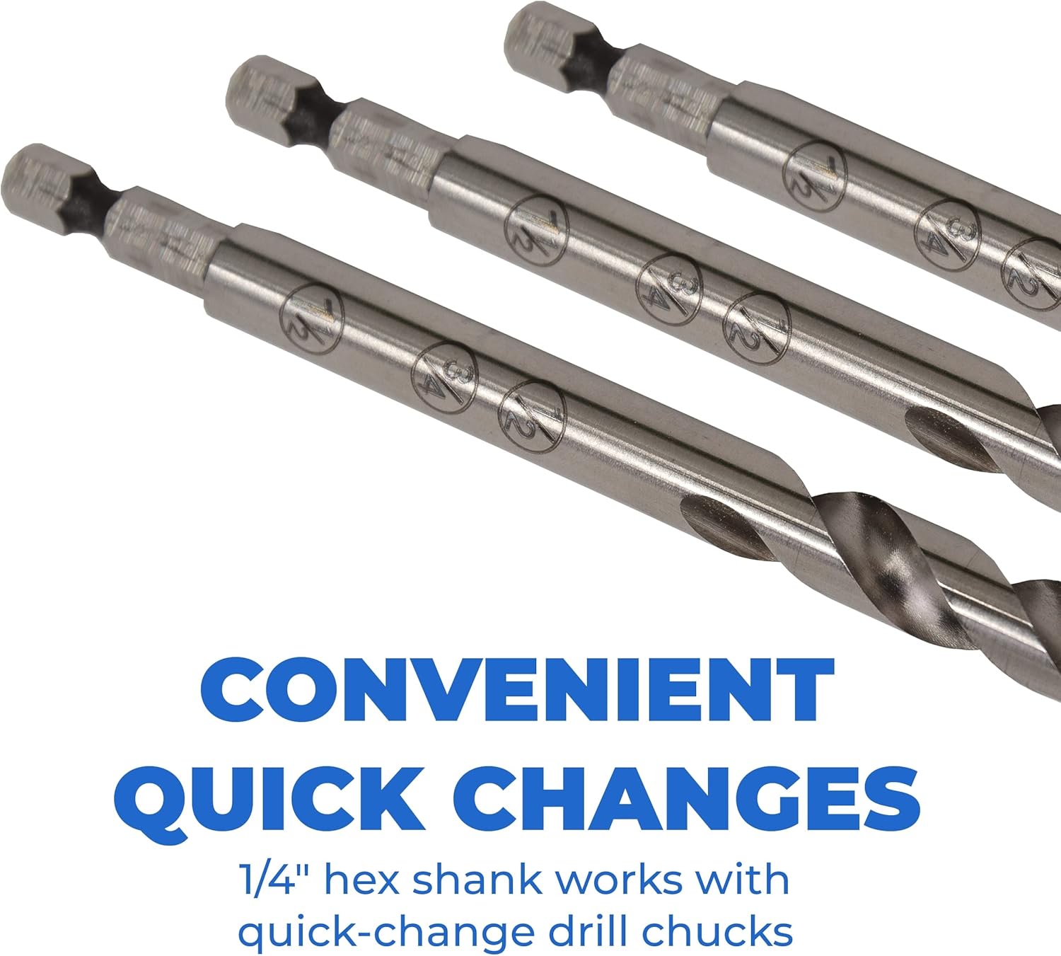 Kreg Easy-Set Pocket-Hole Drill Bit - Precision Drill Bit for Accurate Pocket Hole Drilling - Woodworking Tool - for Materials 1/2" to 1-1/2" Thick - KPHA300-2 Count