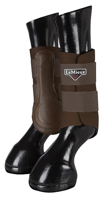 LeMieux Grafter - Botas de caballo para cepillar, equipo de protección y equipo de entrenamiento, botas…