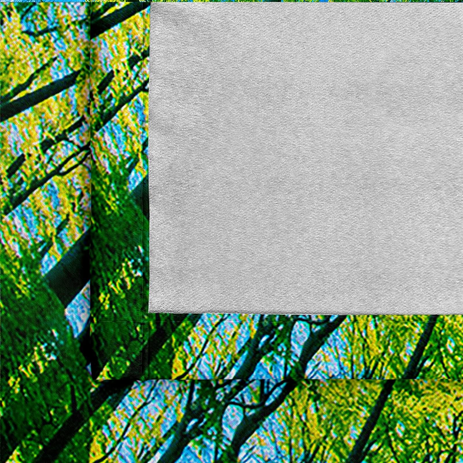 Gualiy Rideaux Salon Occultant, Rideau Thermique Isolant Fenetre Paysage Arbres et de Ciel Rideaux Lot de 2 102x183cm