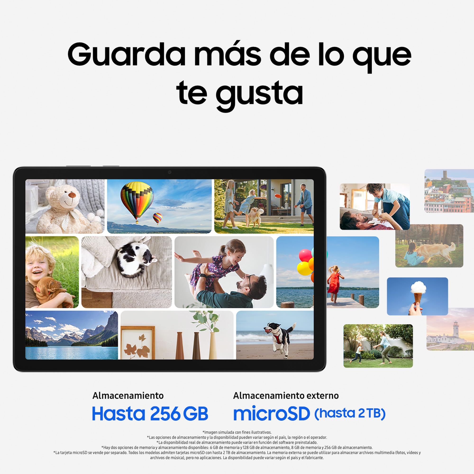 Samsung Galaxy Tab A11+ 128GB, Tableta con IA, Pantalla de 11" con 90 Hz, 6GB de Memoria, Altavoces Cuádruples Dolby, Garantía del Fabricante 3 Años + 1 Año Extra, Gris (Versión Española)