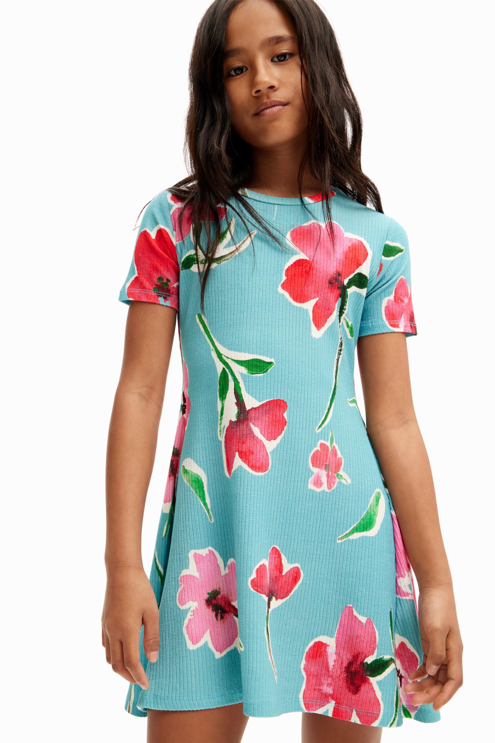 Desigual Chaleco Belisa Vestido para Niñas