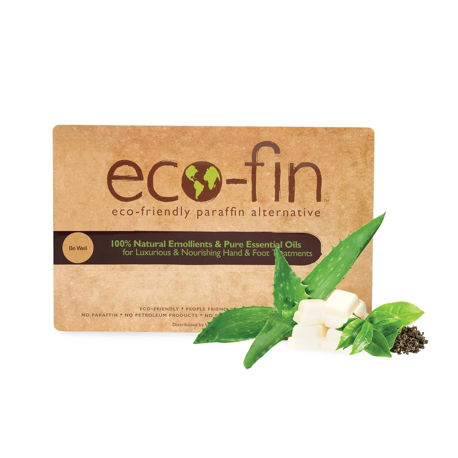 Be Well Paraffin Wax Alternative | 100% Plant-Based, Green Tea & Aloe Blend | 40 Pc. Tray