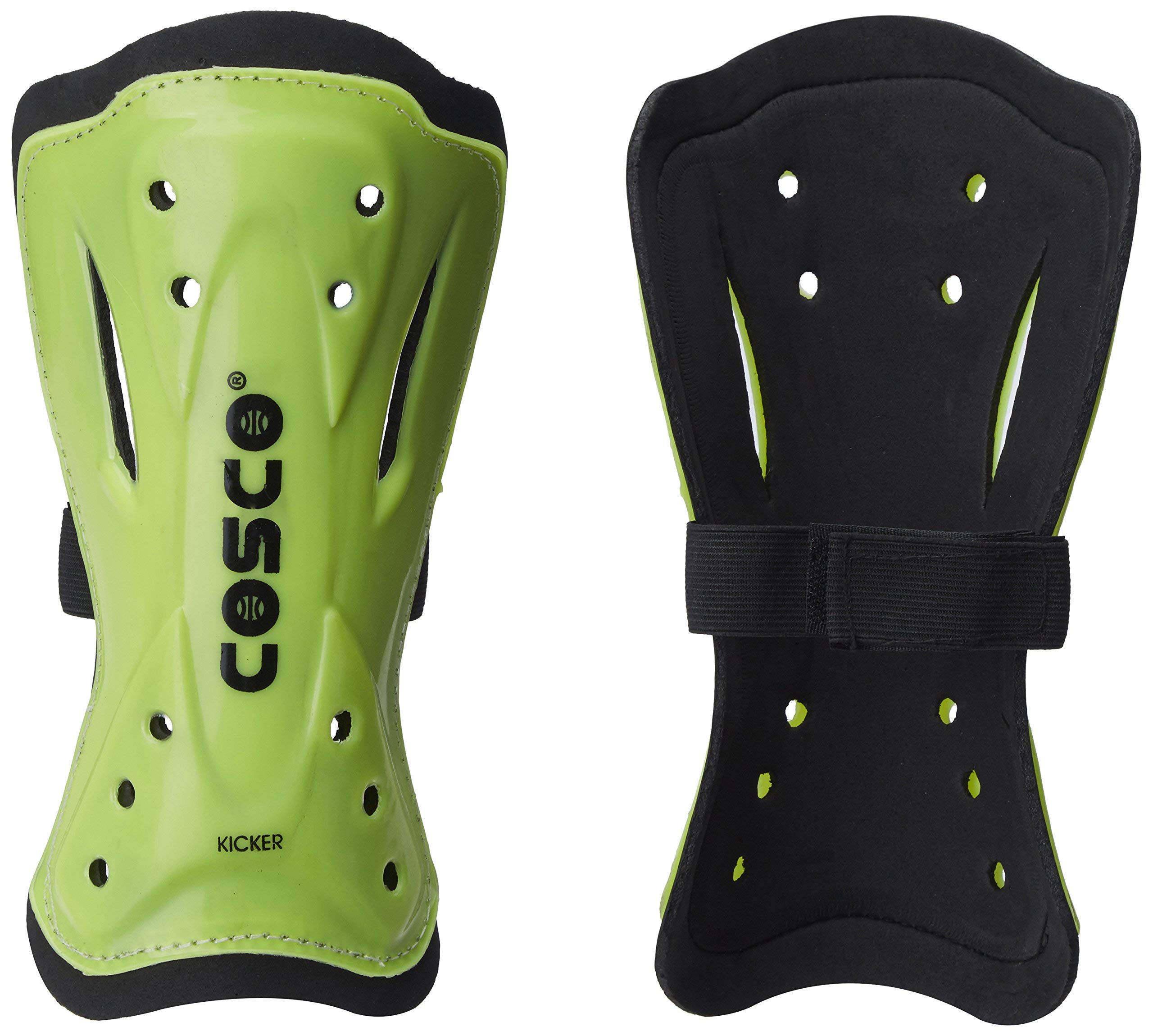 Cosco Kicker Football Shinguard (Light Green)
