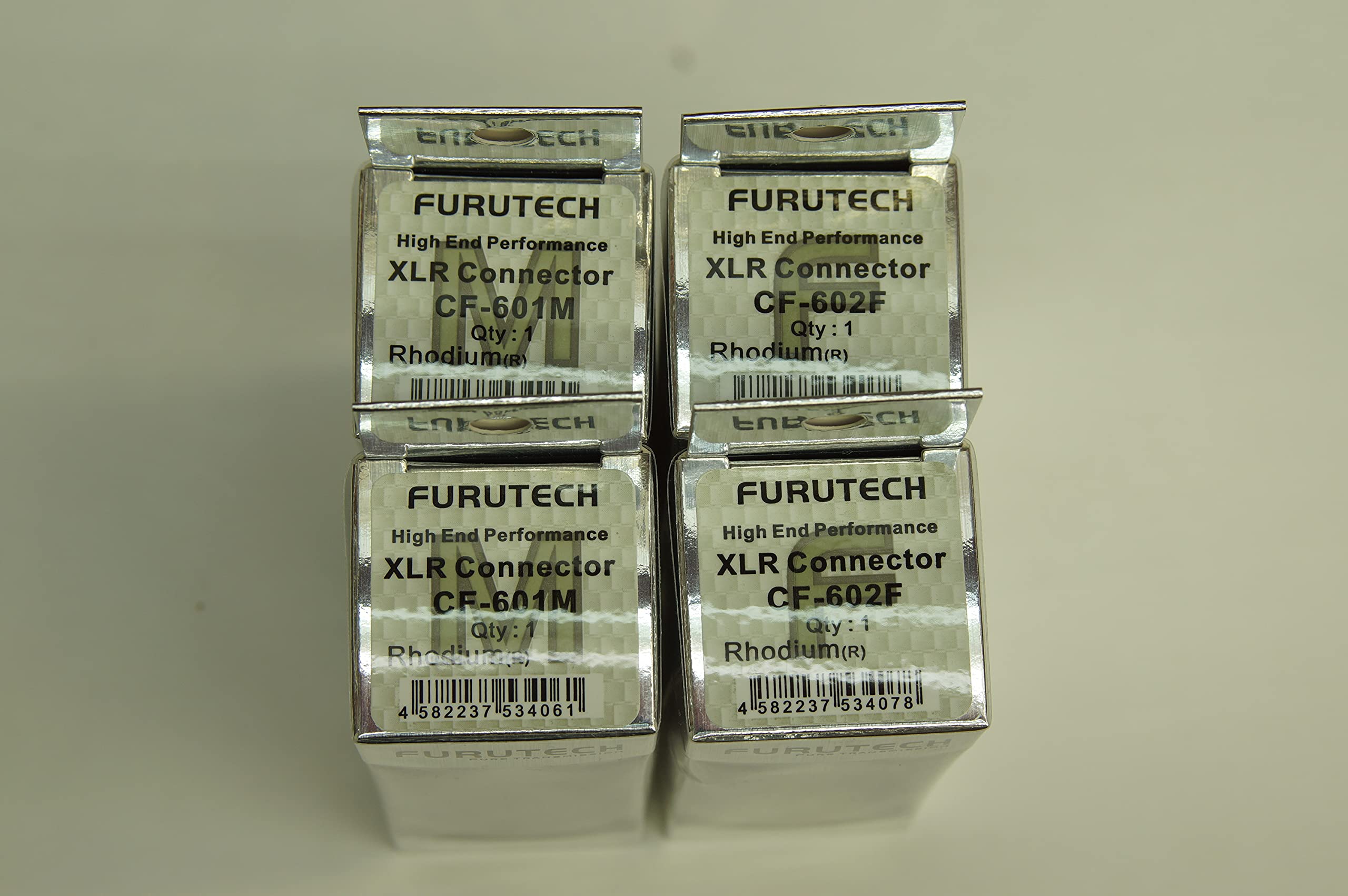 FURUTECH フルテック FP-602F(R) XLRプラグ 2個セット FURUTECH フルテック FP-602F(R) XLRプラグ 2個セット